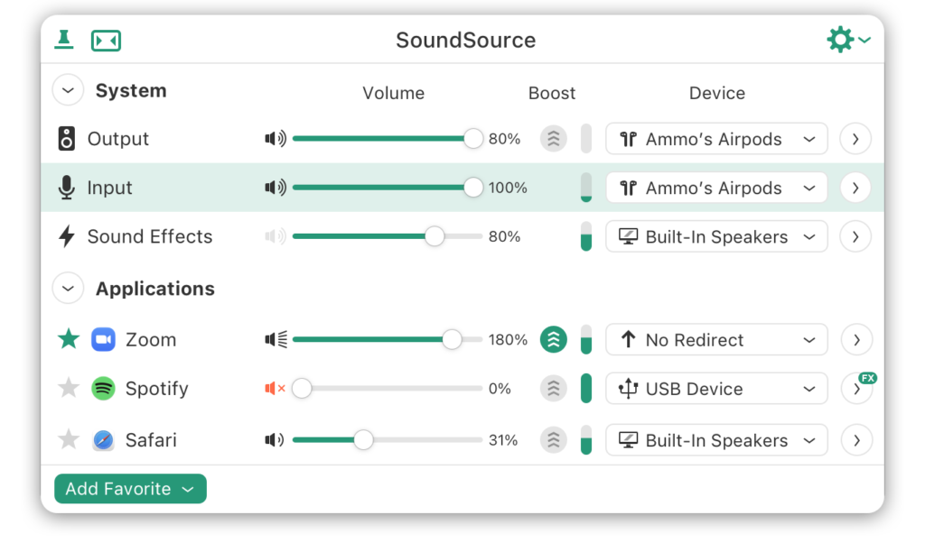 SoundSource Mac App